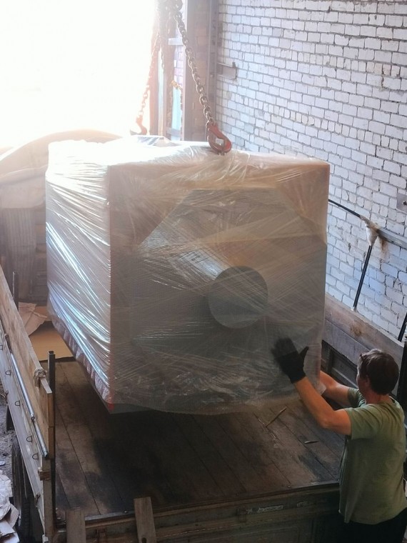 Shipment of a FACI Gas 620 kW boiler to Shadrinsk