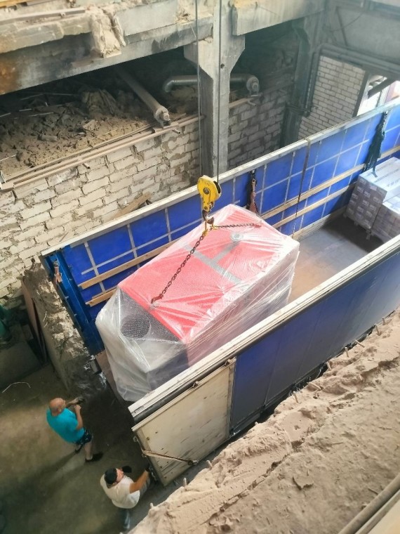 A FACI 761 pellet boiler has been sent to Kirov