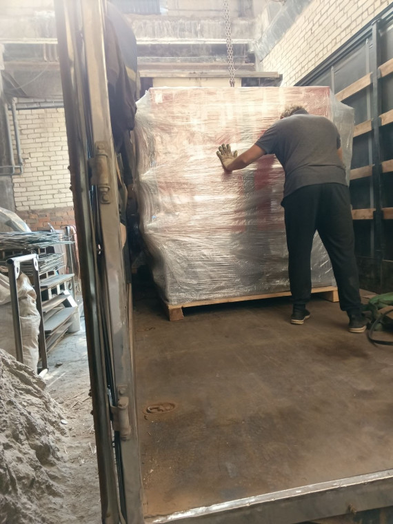 Two pellet boilers - FACI 130 and FACI 258 - have been shipped to Samara