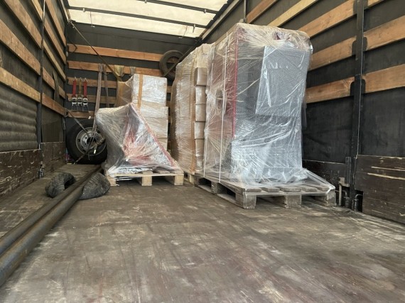 A FACI 42 pellet boiler has been sent to Berezniki