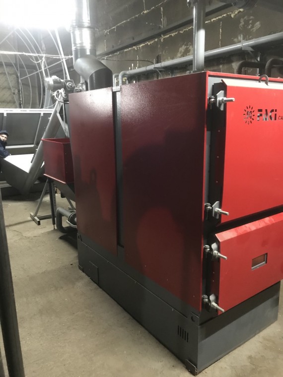 [Special project] Car wash boiler house in Omutninsk