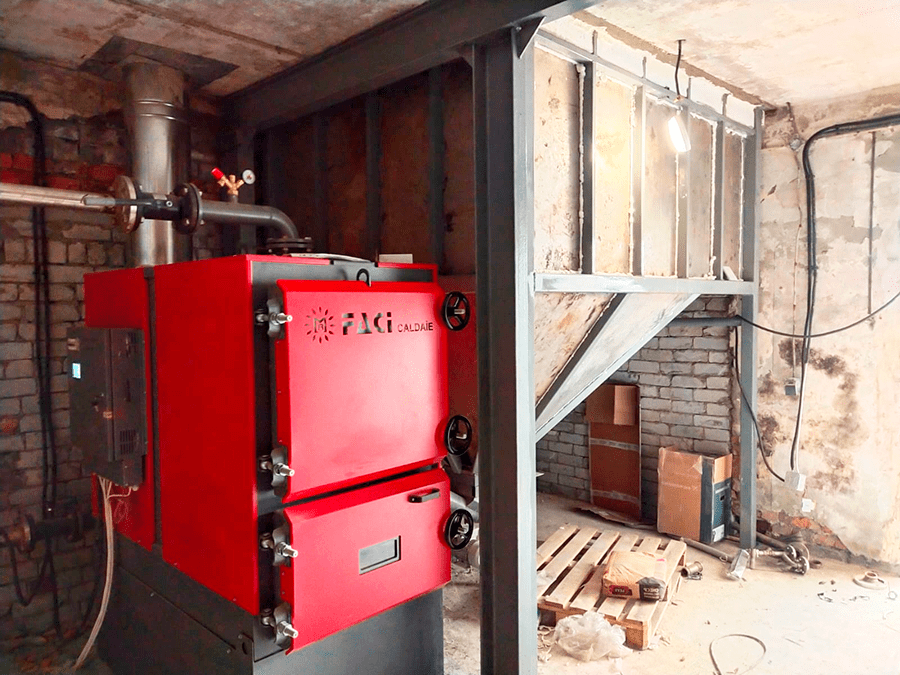 FACI 258 pellet boiler