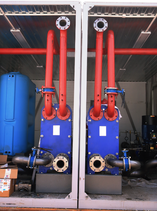 Elements of the block-modular boiler house