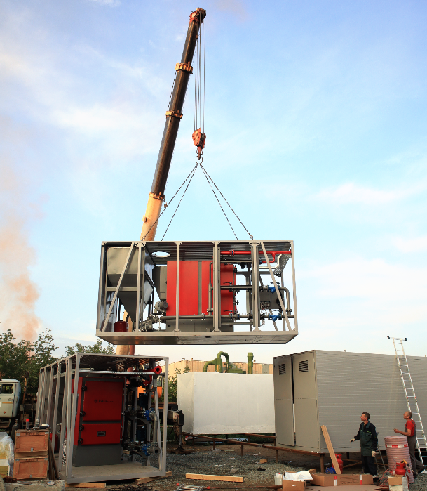 Preparing the BMBH for shipment