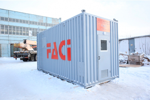 Gas block-modular boiler house